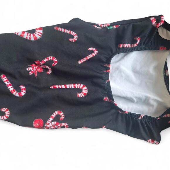 Luckyleo Dancewear Women's Black and Multi Bodysuit - Picture 4 of 4